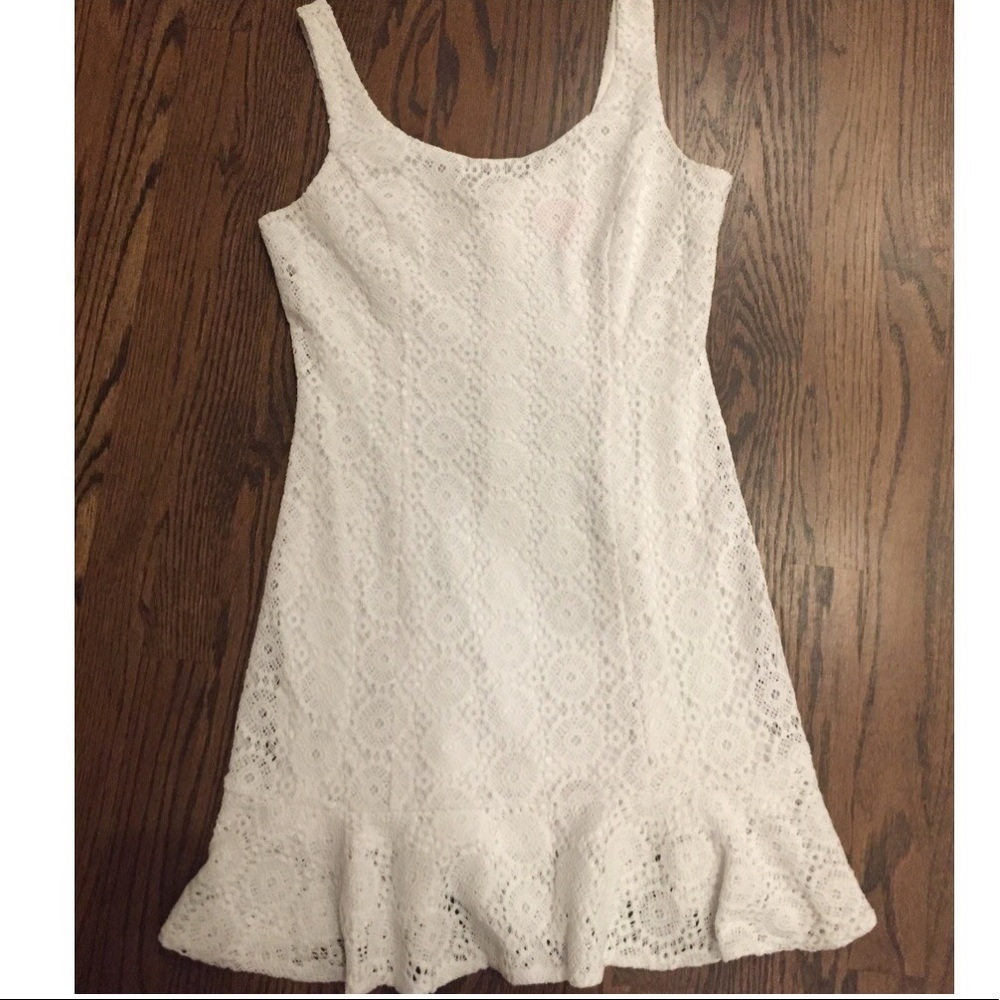 Lilly Pulitzer White Knit Topanga Resort Dress